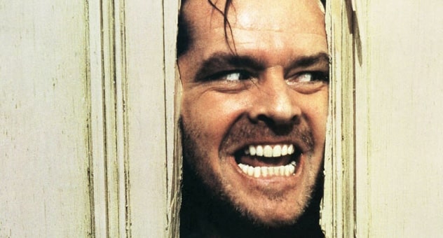 Jack Nicholoson in The Shining