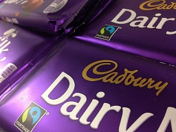 Cadbury's rewrite their Dairy Milk bar wrapping