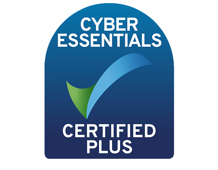 Cyber Essentials Certified Plus badge with checkmark