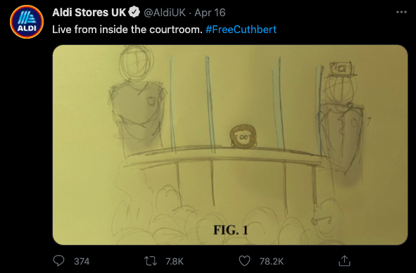 Aldi cuthbert courtroom sketch