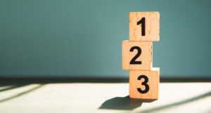 Numbered blocks